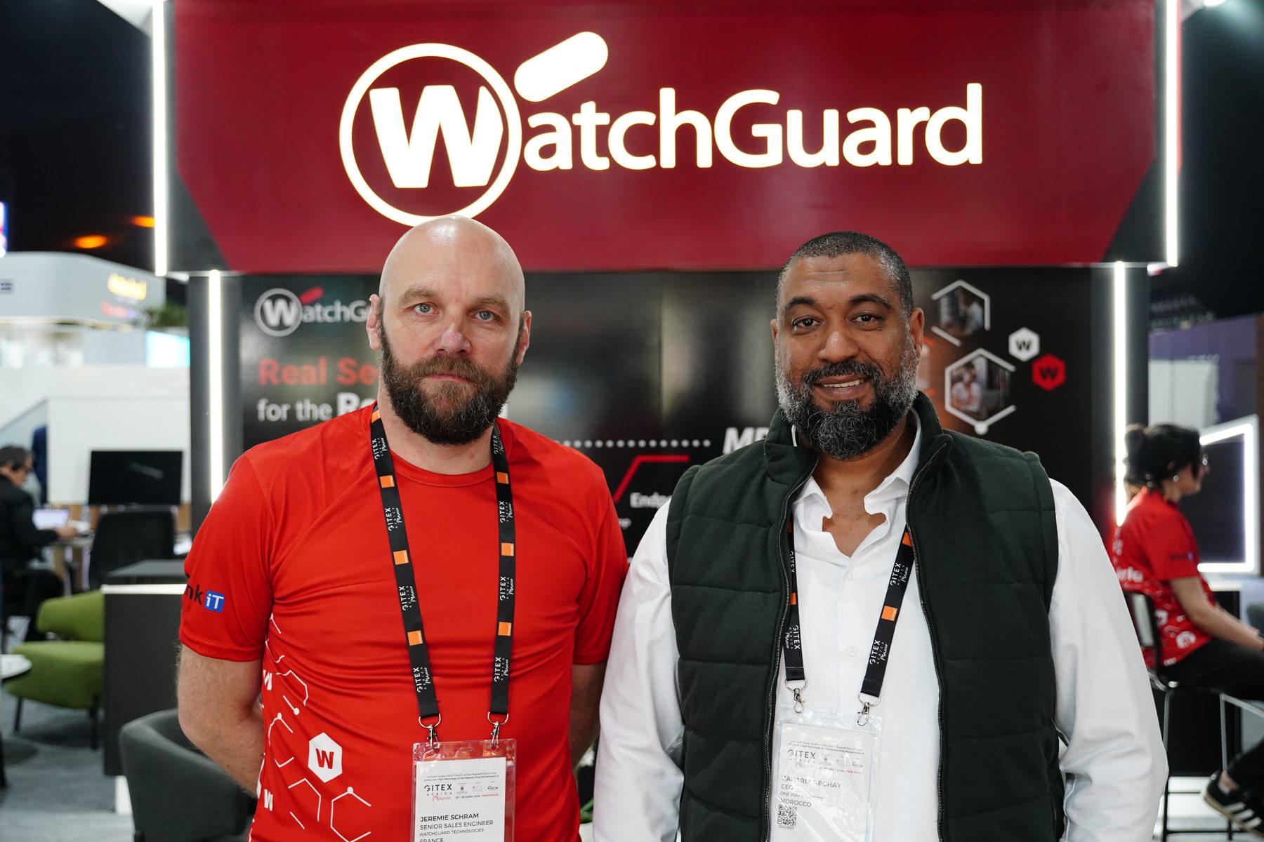 El equipo de ONE WAY MOROCCO con WatchGuard, GITEX Africa 2026