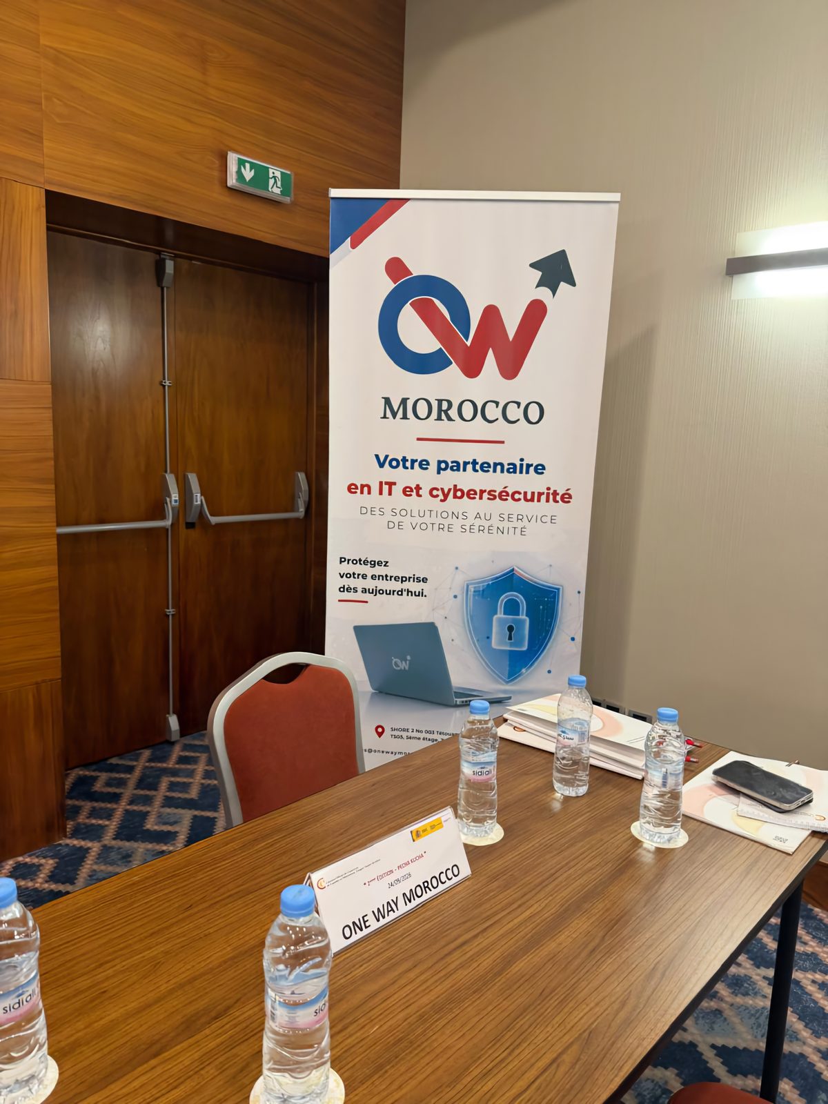 Roll-up de ONE WAY MOROCCO — Su partner en TI y ciberseguridad